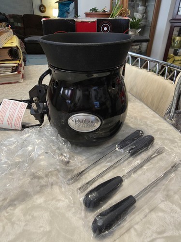 Velata fun fondue noir - fondue,